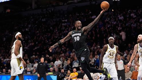 森林狼力克步行者 华子伤退 兰德尔31+6 西卡33+10+8+3断